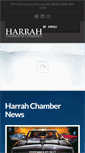 Mobile Screenshot of harrahchamber.com